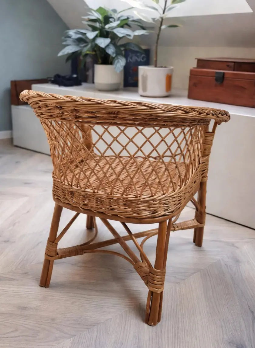 Natural Wicker Kids Chair