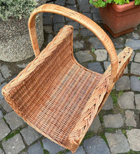 Wicker Log Carrier – Firewood Storage Basket