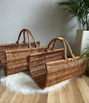 Log Carrier with Handle