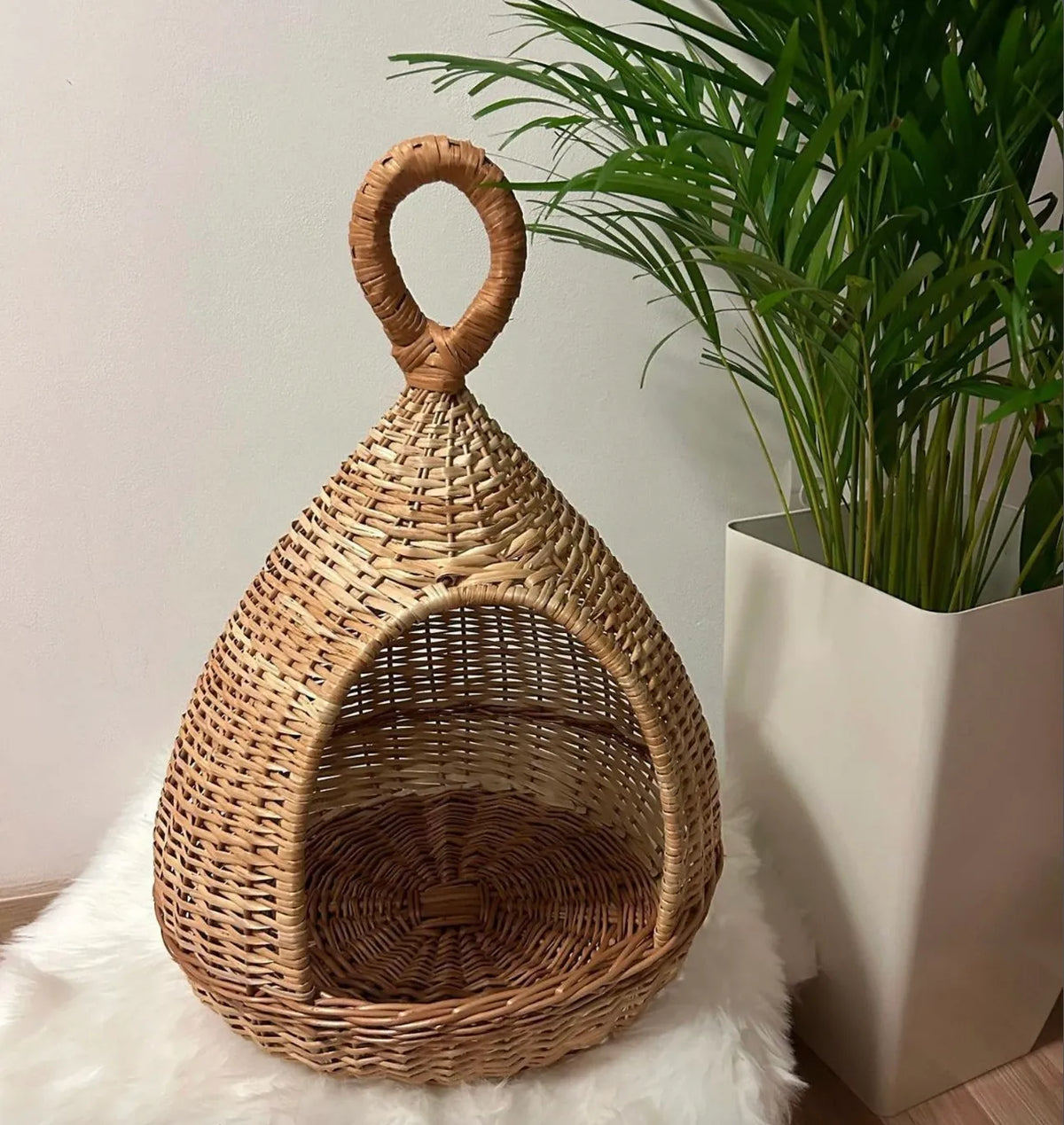 Wicker Pet House