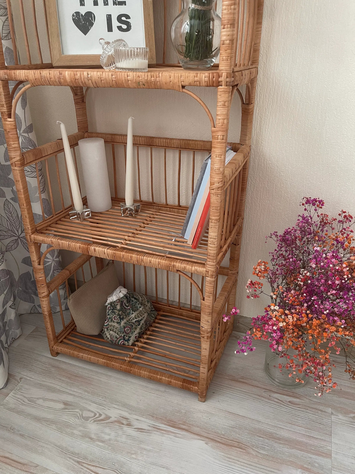 Wicker Arched Shelf