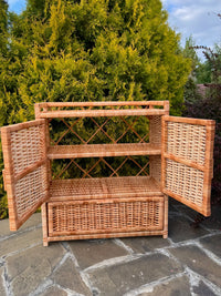Storage Cabinet - Wicker Chest of Drawers