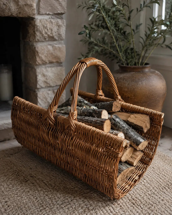 Log Carrier with Handle