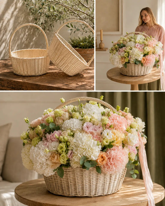 White Basket "Giant"