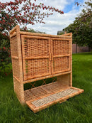 Storage Cabinet - Wicker Chest of Drawers