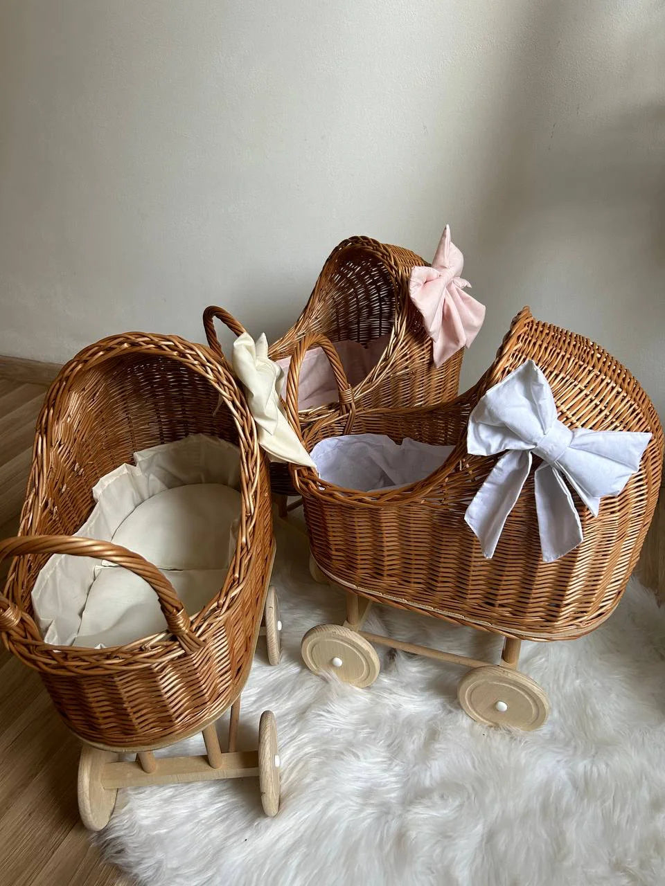 Doll Pram "Colored"
