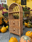 Arched Wicker Cabinet "Rustic"