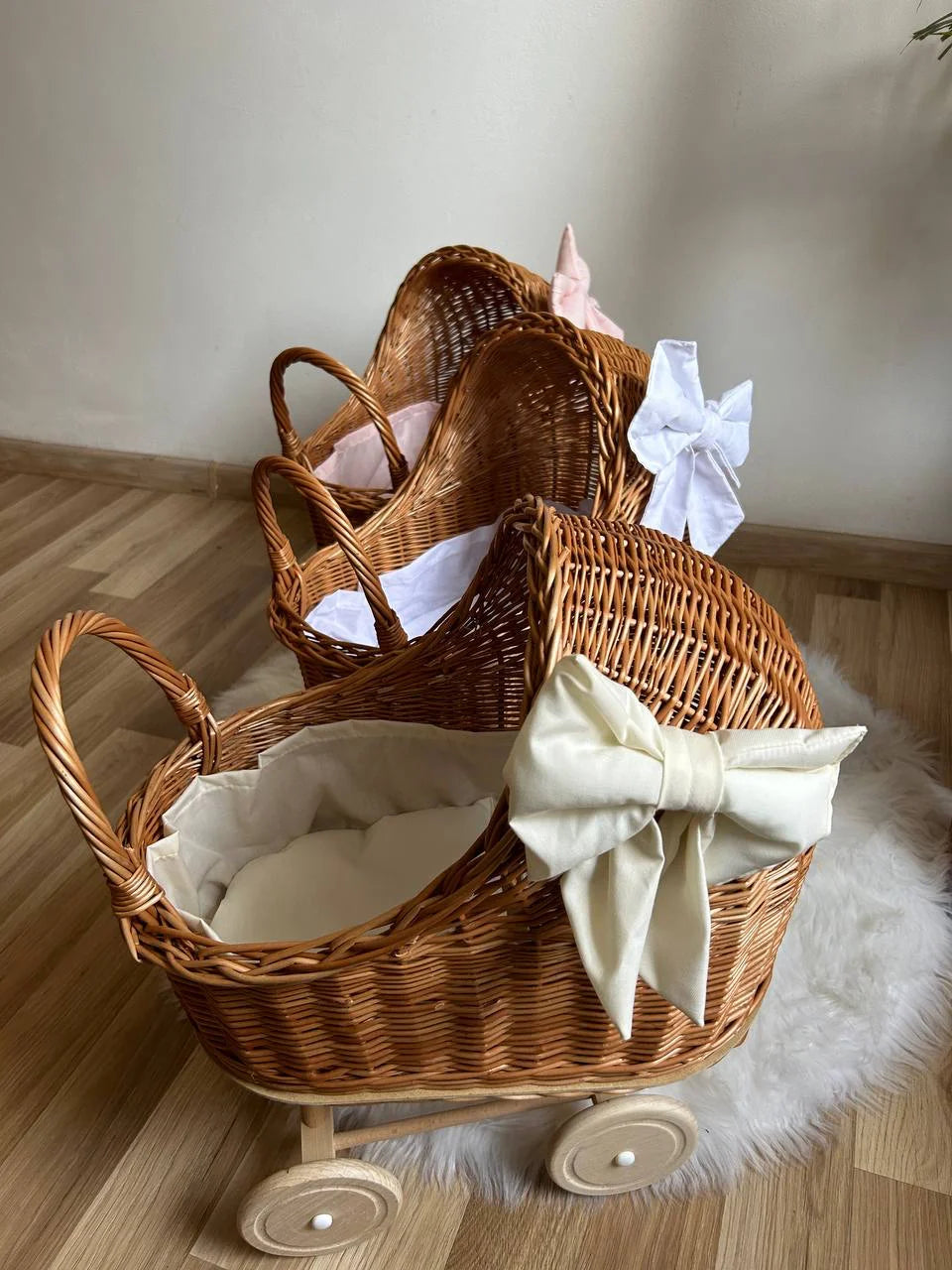 Doll Pram "Colored"