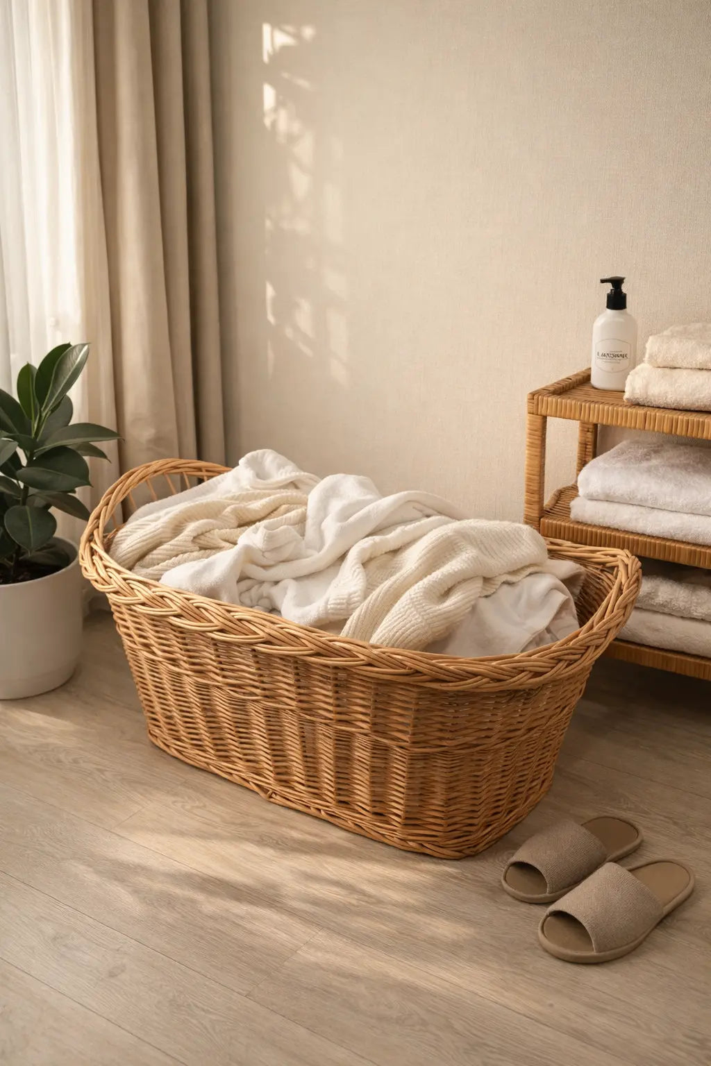 Laundry Basket with Handles
