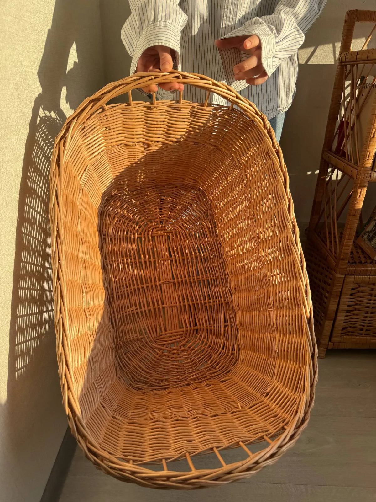 Laundry Basket with Handles