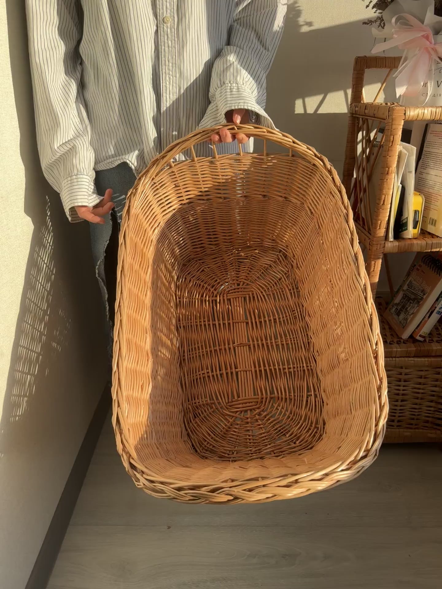 Laundry Basket with Handles